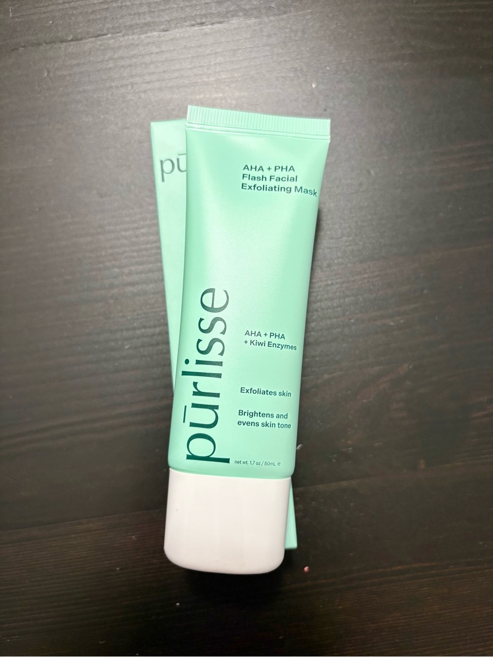 purlisse Mint Green Exfoliating Facial Mask